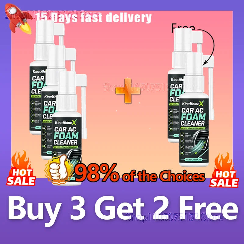 AirFresh AC Cleaner - Foam Spray