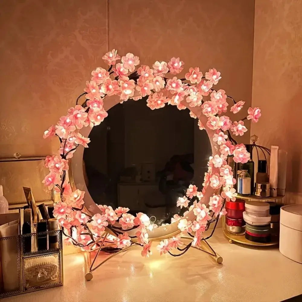 ✨ Cherry Blossom Fairy String Lights
