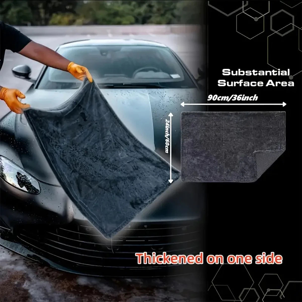 Micro-Dry Car Towel