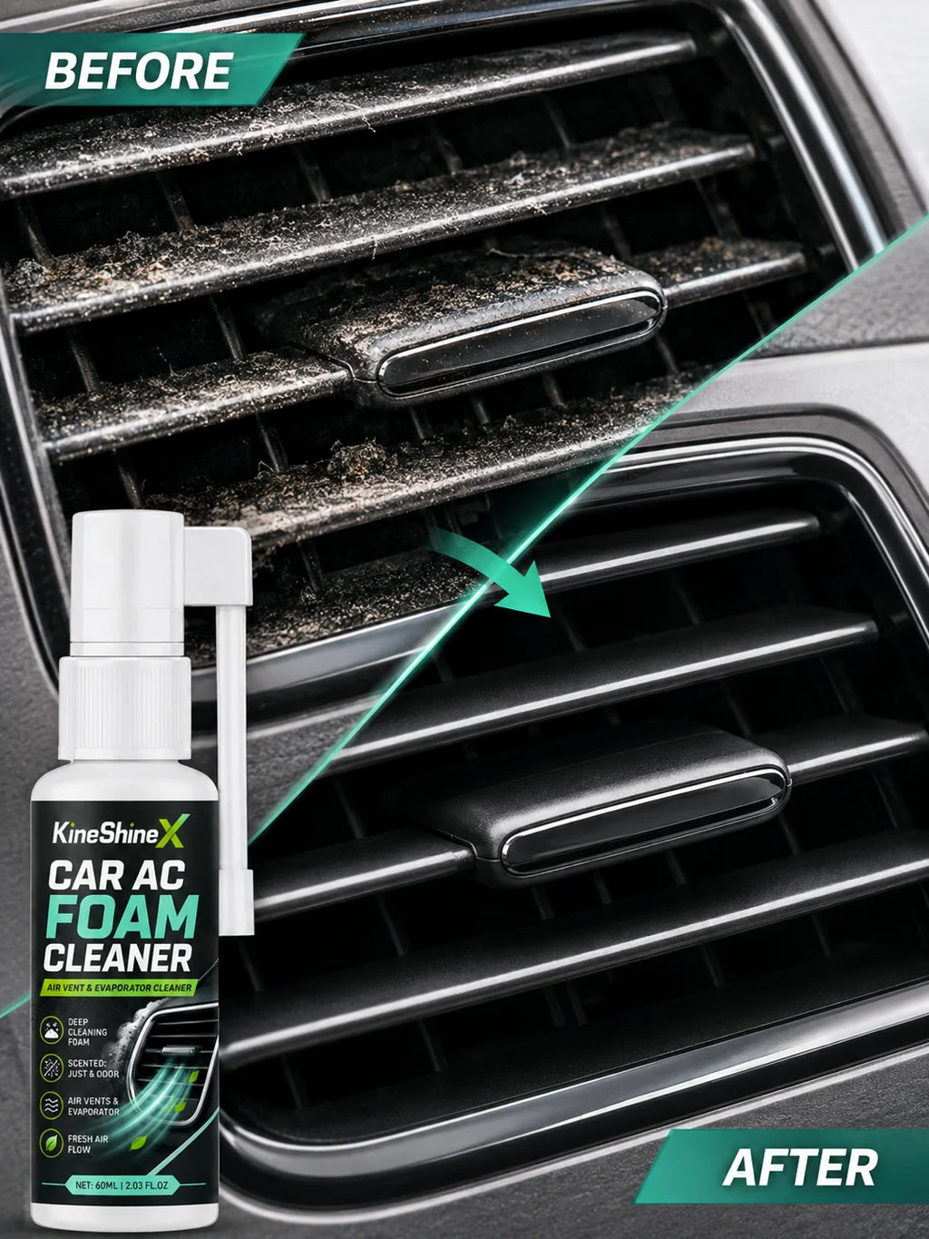 AirFresh AC Cleaner - Foam Spray